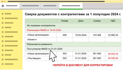 Без ошибок в один клик: сверяйте документы с контрагентами в новом сервисе 1С: Сверка 2.0